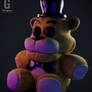 (Blender/Fnaf) Plush Tjoc Model For Blender