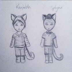 Khoshekh and Sphynx