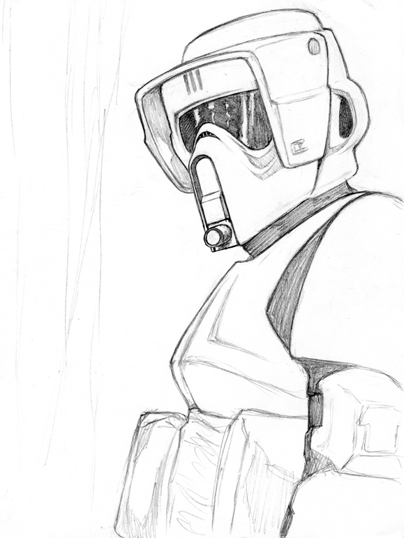 Star Wars: Biker Scout