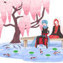 Pixel : Wisteria Pond