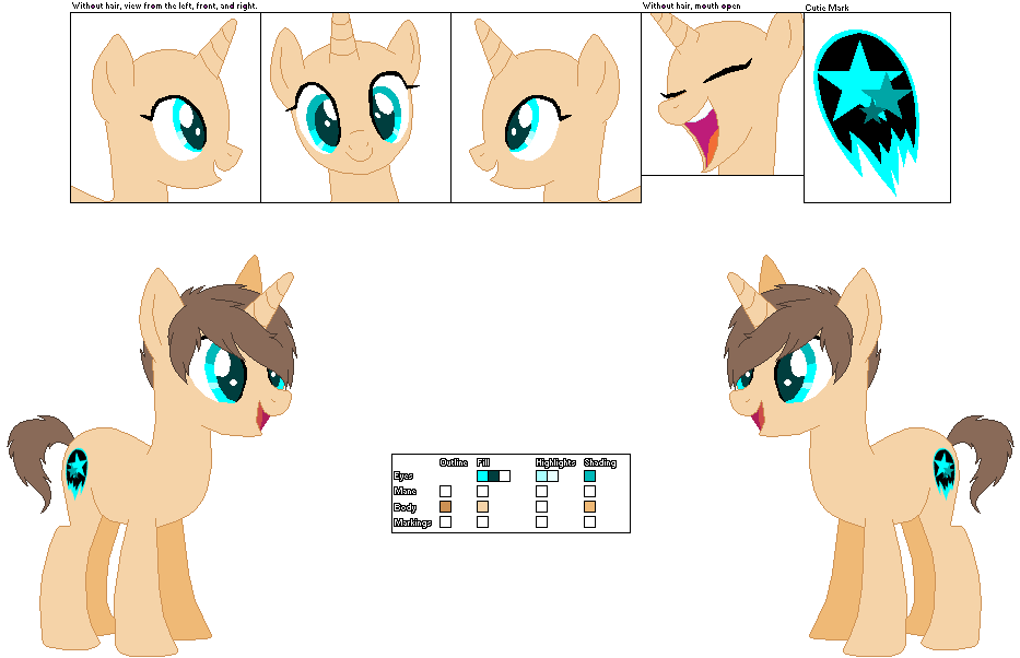 New ponysona - Aleay