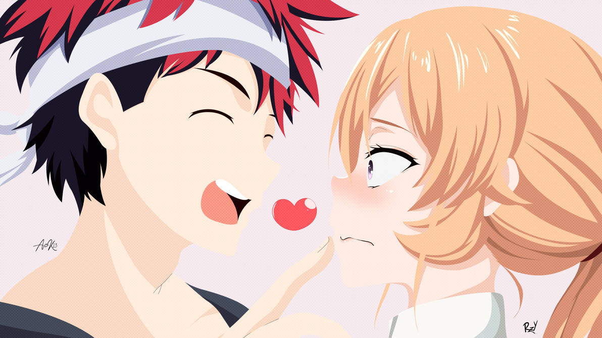 Collab Souma X Erina By Ryuzaky Kun On Deviantart Collab Souma X Erina By Ryuzaky Kun On Deviantart
