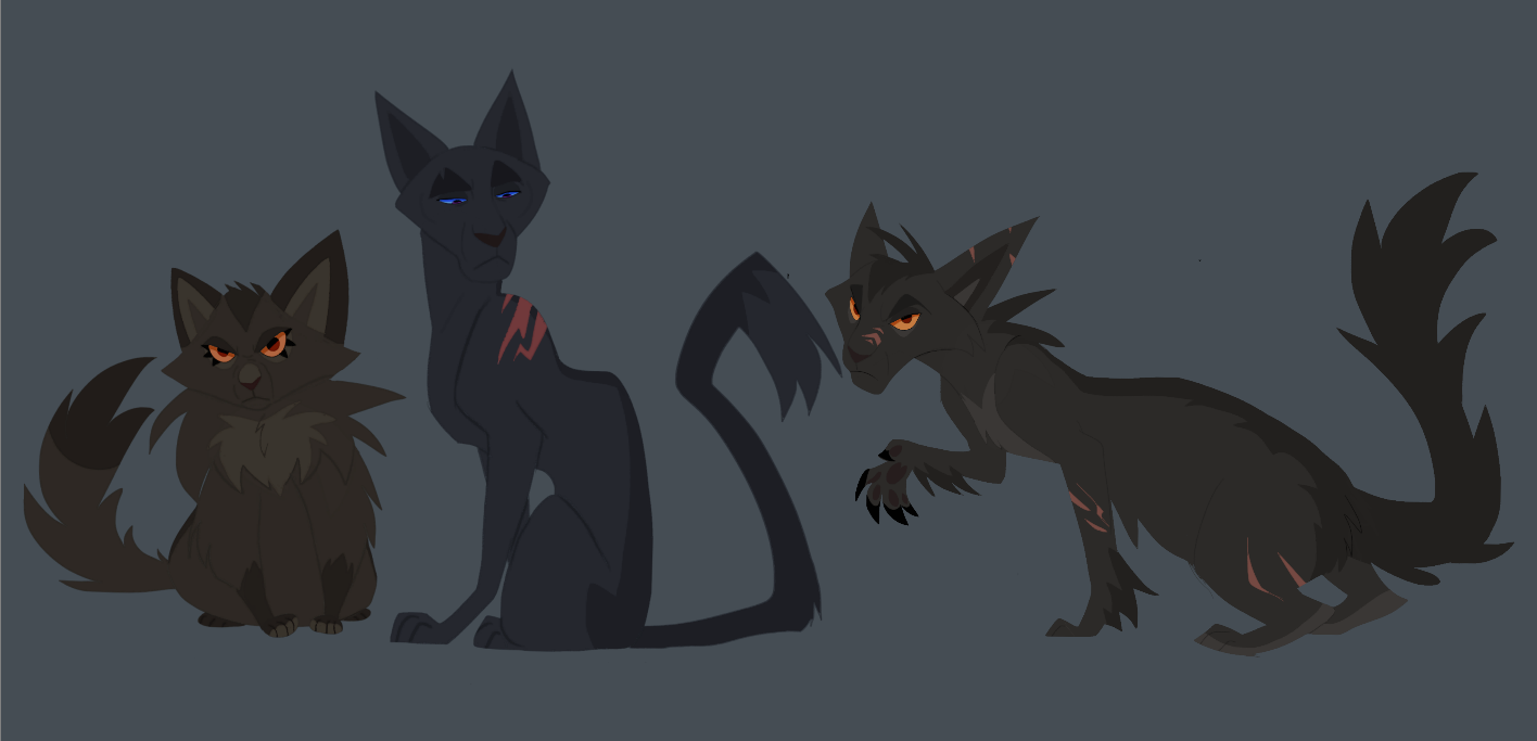 Bullfrog Nightcloud Warrior Cats Crowfeather And Nightcloud