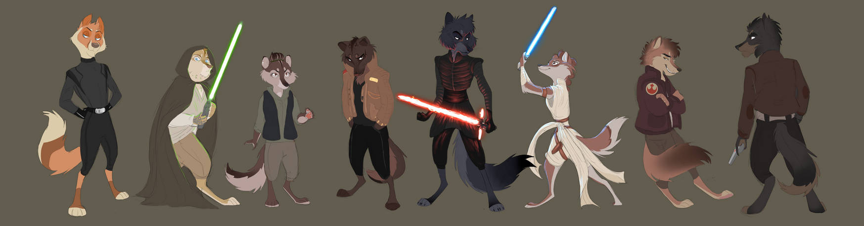 Star-Wolves by ForestPanic on DeviantArt