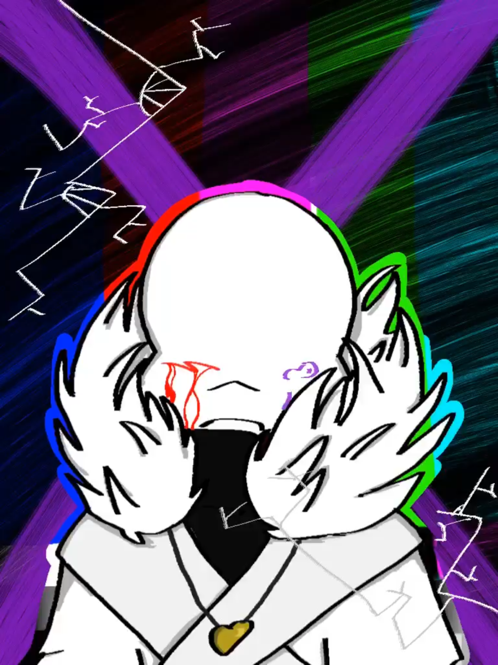 Cross Sans fanart by RandomDonutEater on DeviantArt