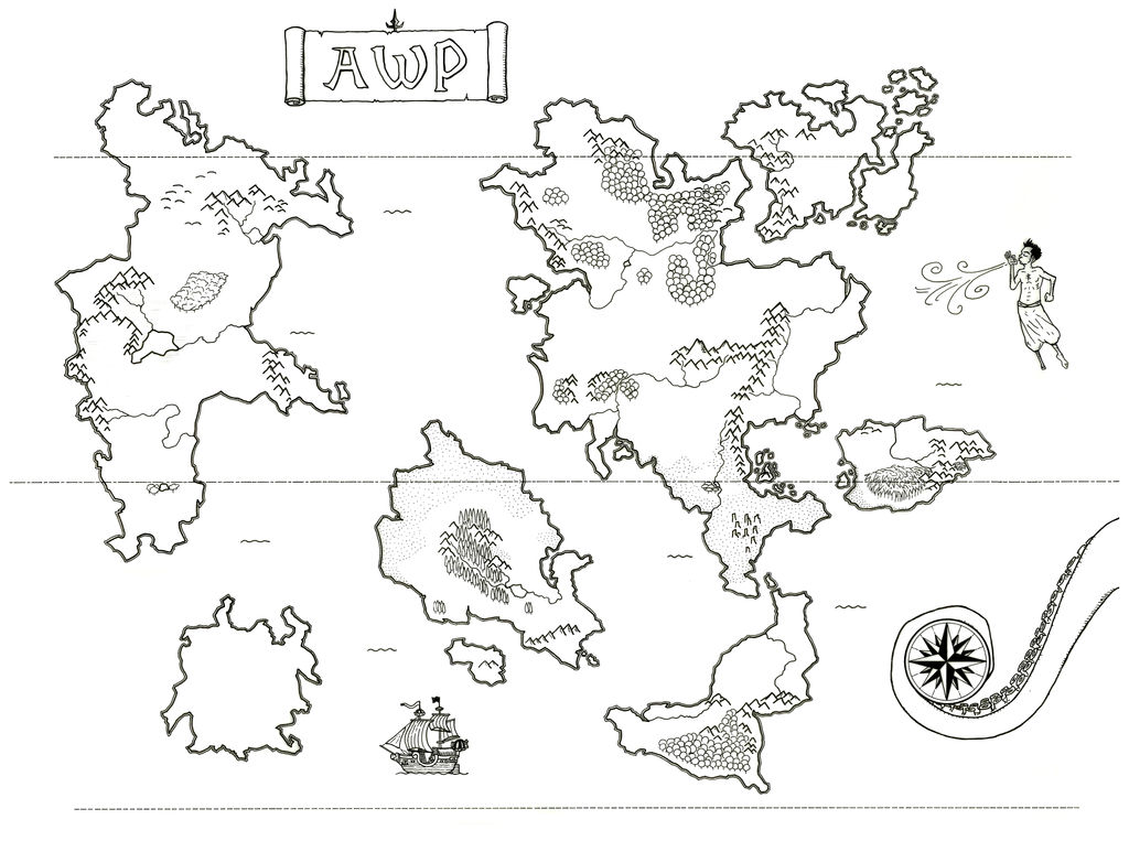 AWP - World map by CapitaineMikou on DeviantArt