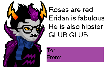 Eridan Valentines Day Card