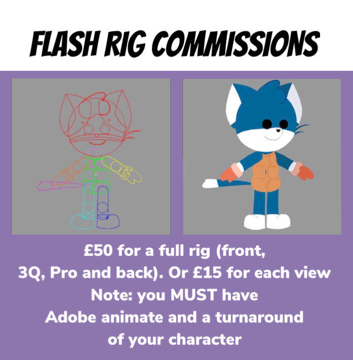 Puppet rig commissions are open! by SolarPunch33 on DeviantArt