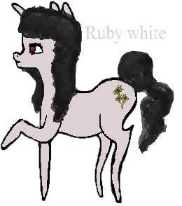 Ruby White (OC)  Reference