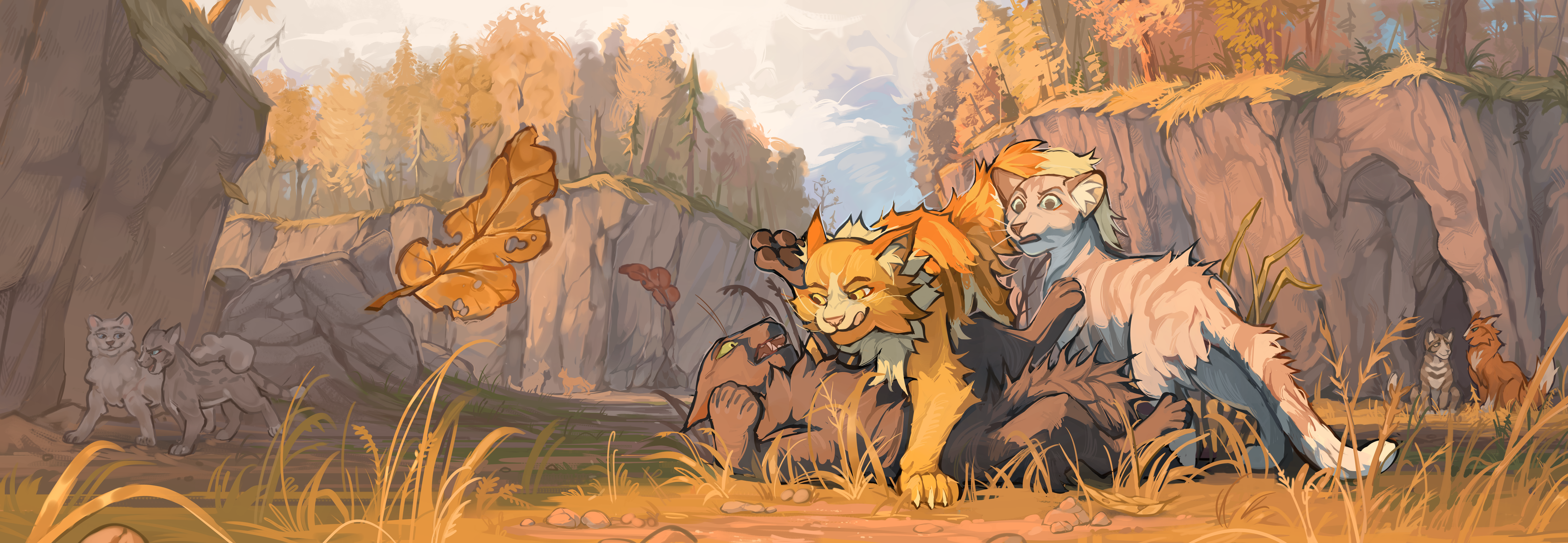 Playing together