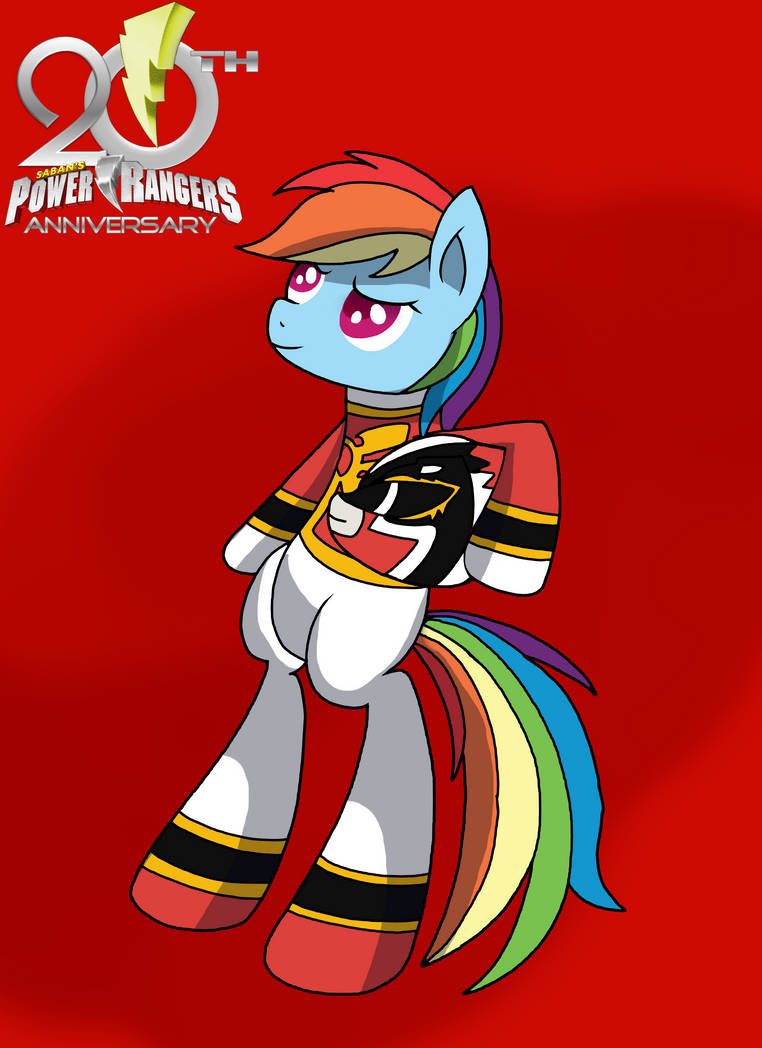 30 min challenge: Power Rangers Pony by WolfyOmega on DeviantArt