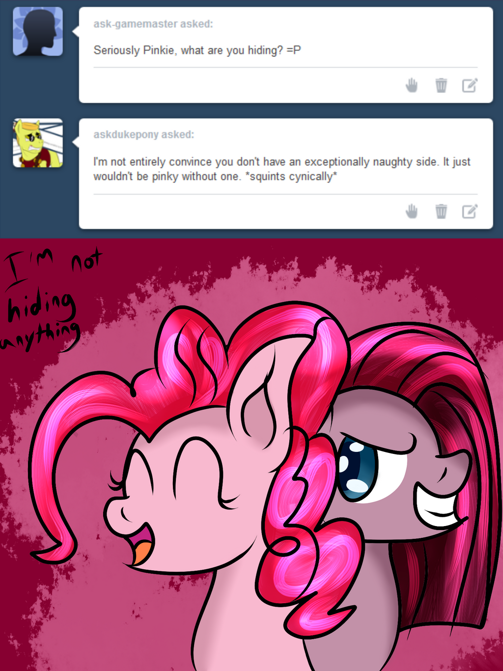 Ask Innocent Pinkie: Secrets And Lies