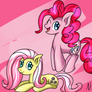 Pinkie And Fluttershy