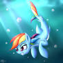 Shark Pony Rainbow Dash