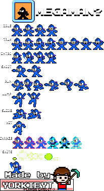 Megaman Powered Up-Megaman? NES Sprites by TheRealYorkieYT on DeviantArt Megaman Powered Up-Megaman? NES Sprites by TheRealYorkieYT on DeviantArt
