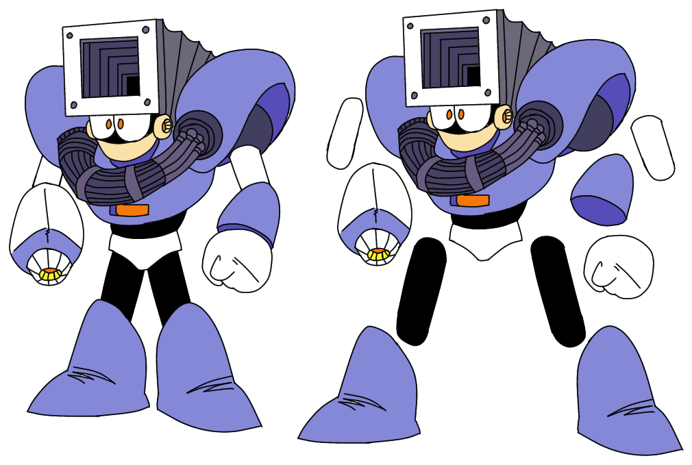 Megaman 4-Dust Man Rigged Sprite by TheRealYorkieYT on DeviantArt