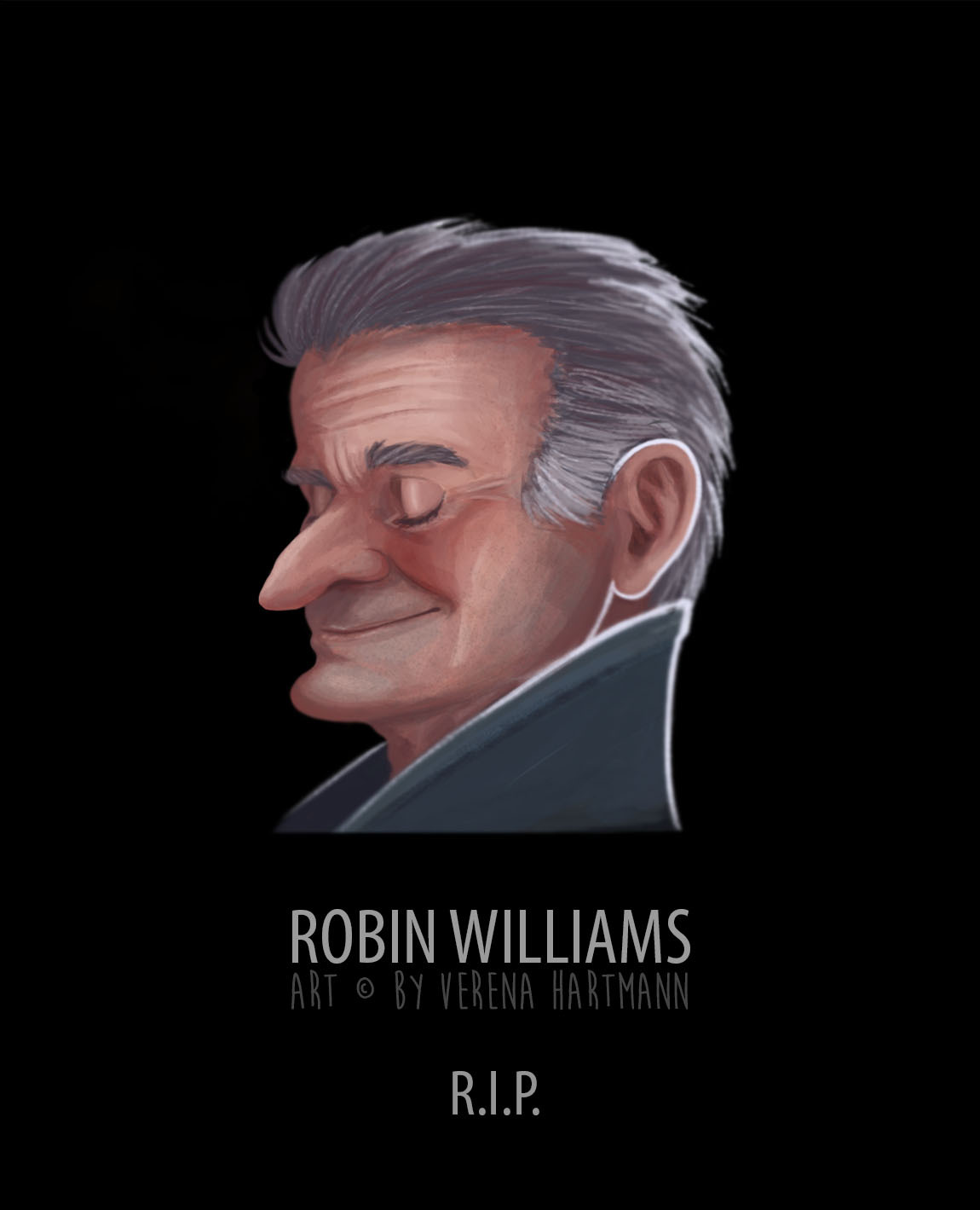 Robin Williams RIP by verena-hartmann on DeviantArt