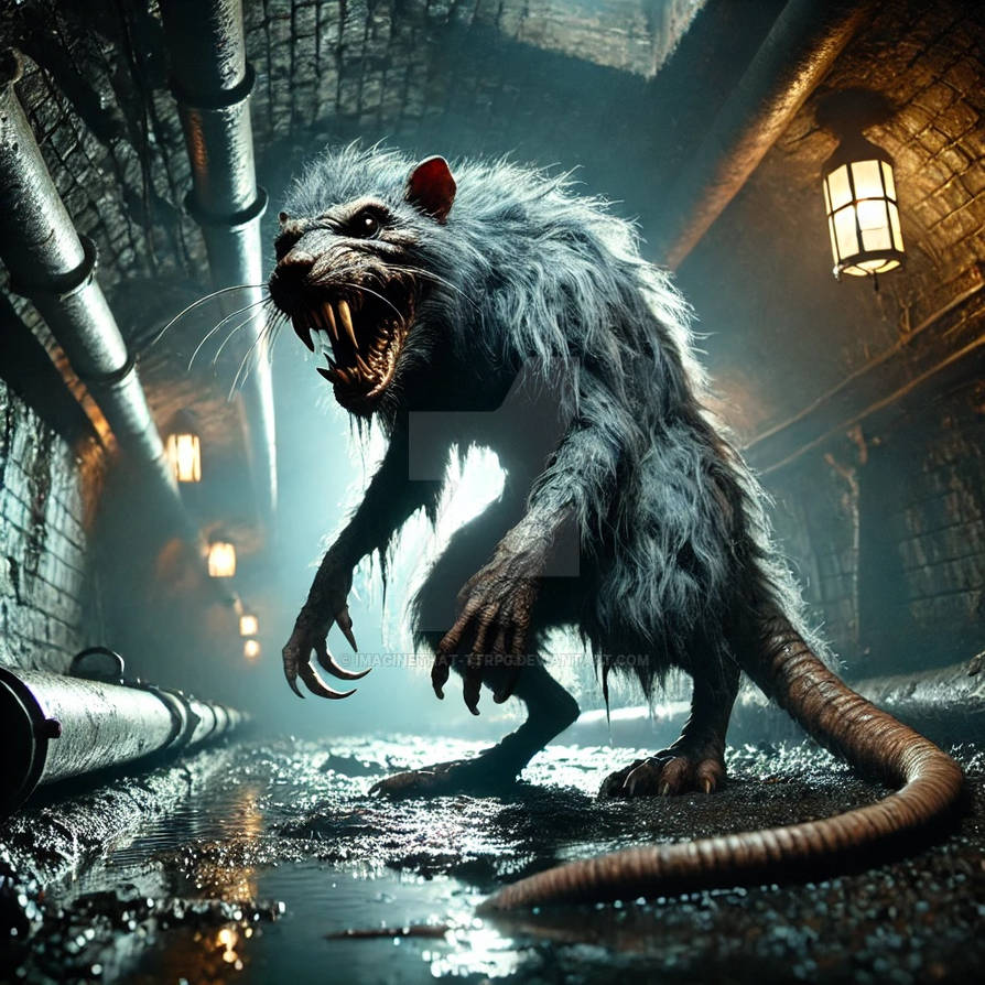 Wererat (Imagine That TTRPG) by ImagineThat-TTRPG on DeviantArt