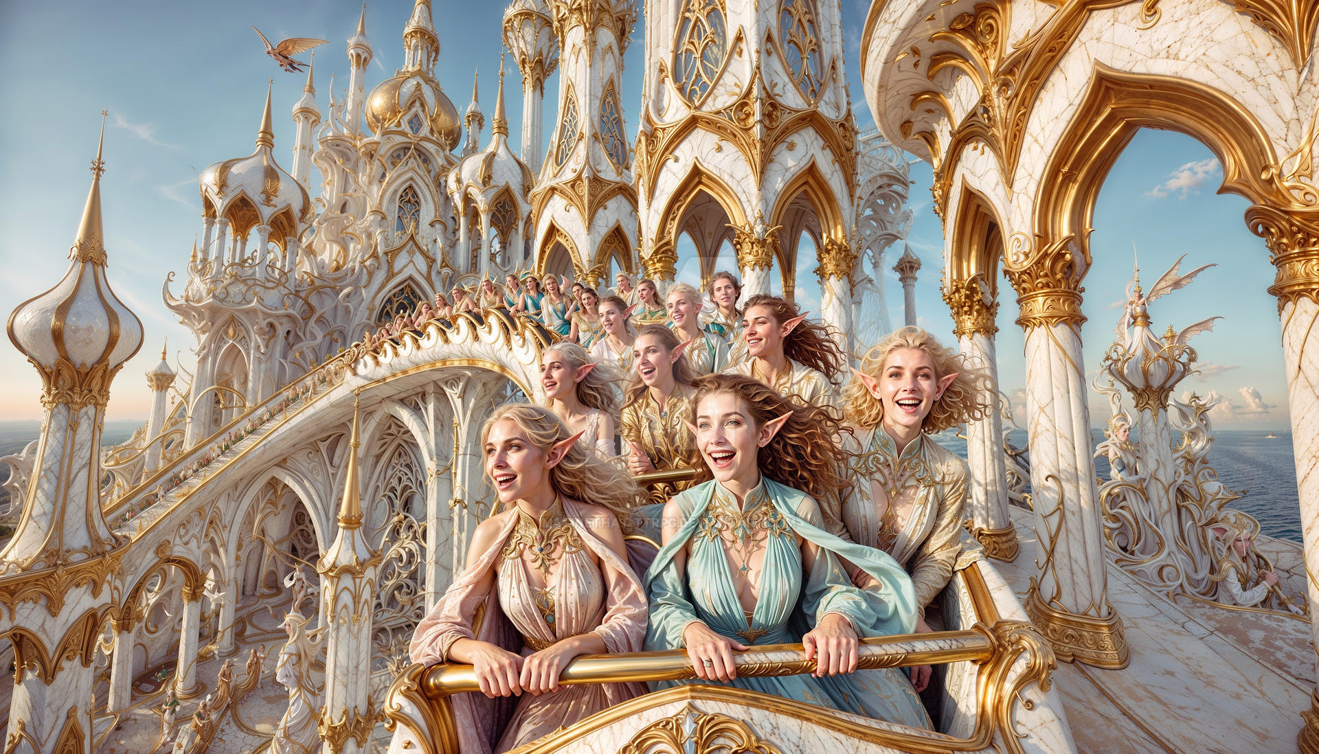 Princess Roler Coaster Deviantart Roller Coaster by ImagineThat-TTRPG on DeviantArt
