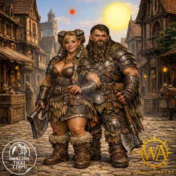 Pnurs (Half-dwarves) (Imagine That TTRPG)