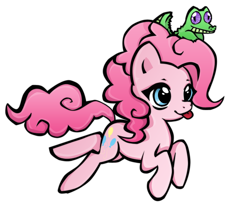 Pinkie Pie and Gummy