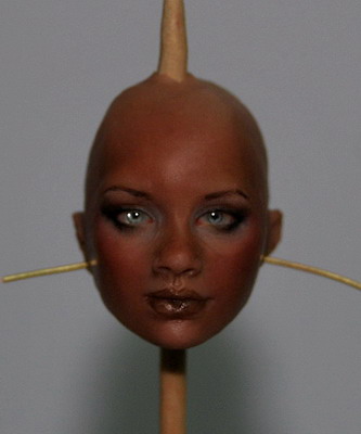 Dark skinned OOAK Doll