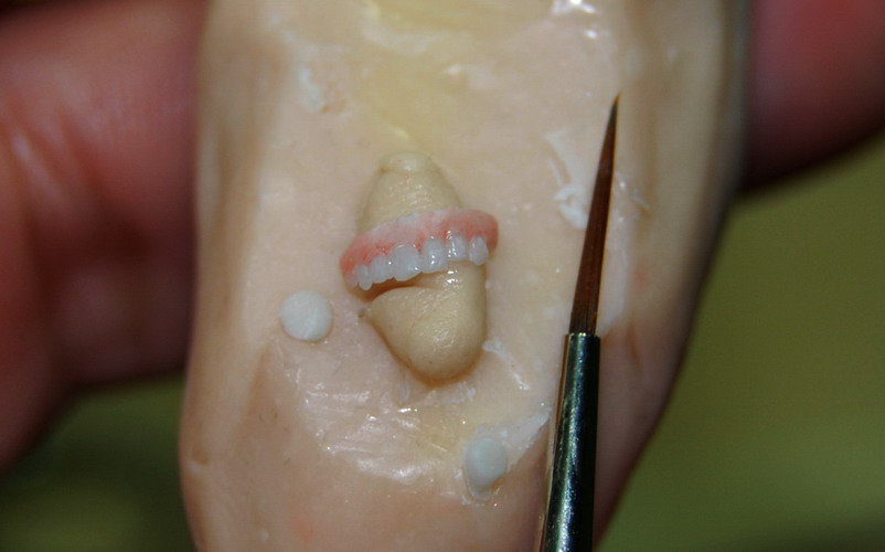 making teeth size reference