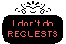 FREE Classy Status button: I don't do requests by koffeelam