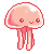 FREE Jellyfish Icon (Pink)