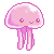 FREE Jellyfish Icon (Purple) by koffeelam