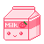 FREE Strawberry milk Icon