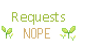 Free Status Button: Requests Nope
