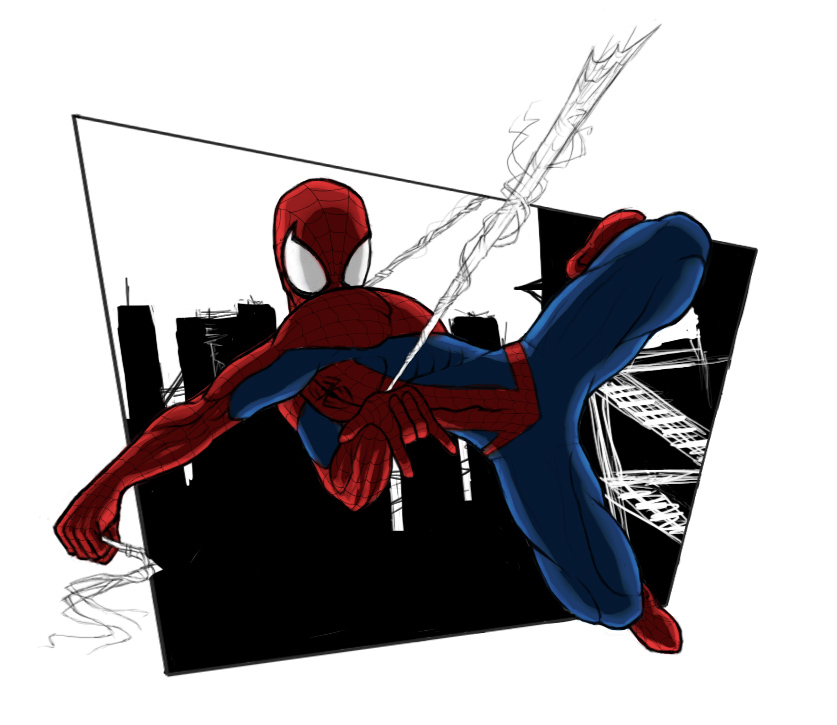 spidey colored