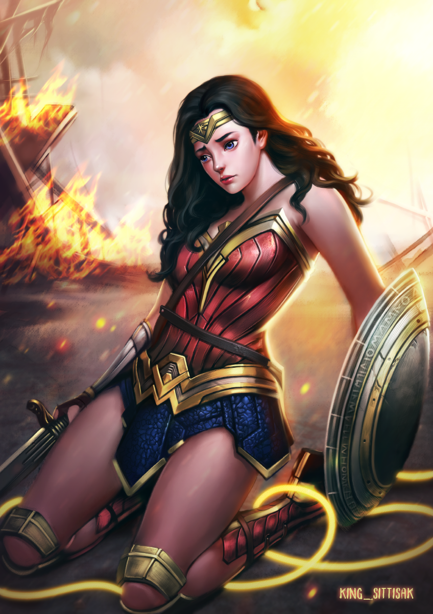 Fanart  wonder woman