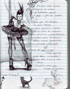 my notebook-ballerina