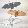 Chibi Bat Stickers