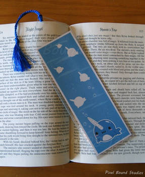 Chibi Narwhal Bookmark