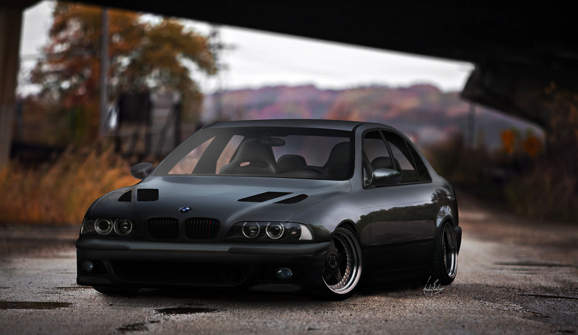 bmw e39 m5 wallpaper 4k