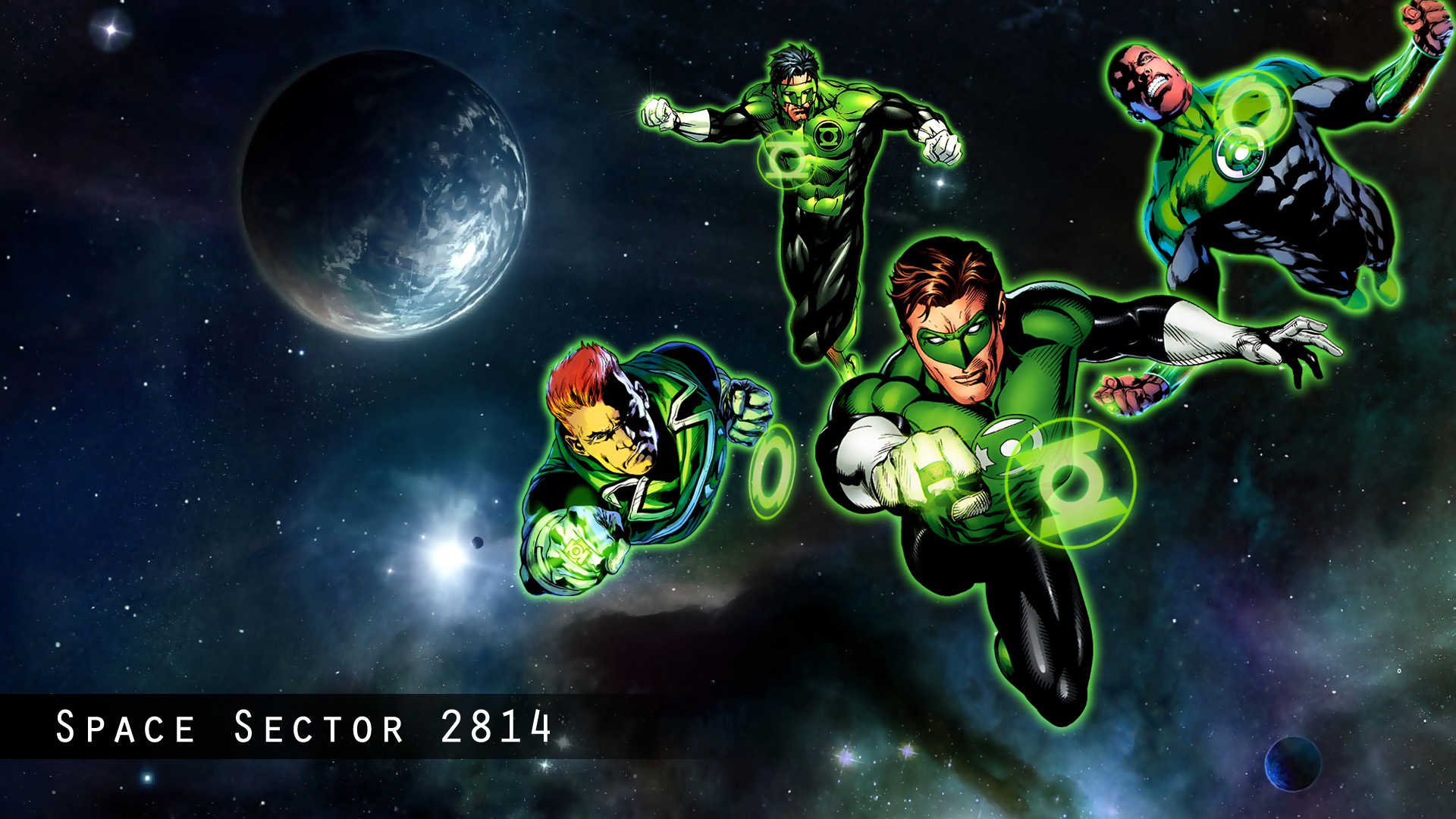 Green Lantern Corps Sector 2814 by gomur on DeviantArt