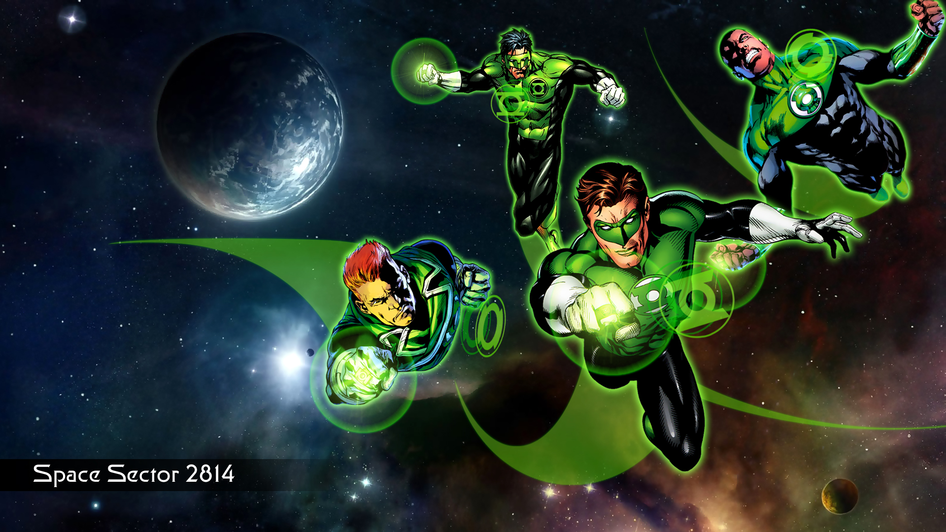 Green Lantern Corps Sector 2814 Fin
