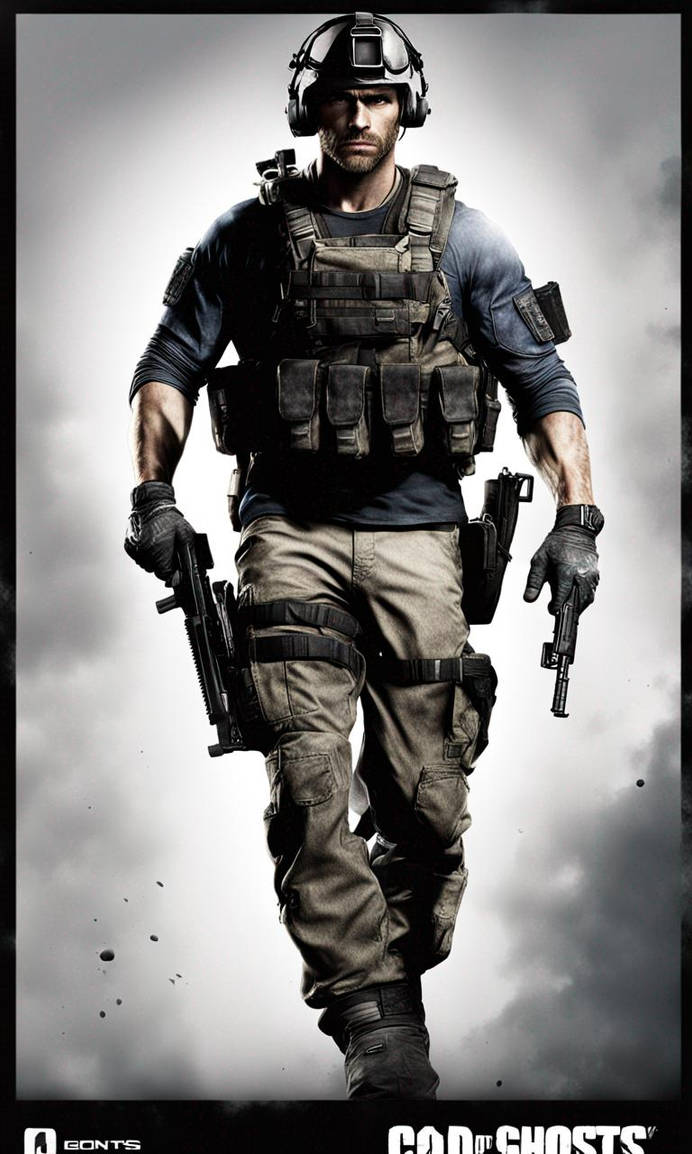 Logan Cod Face COD GHOSTS Cody Callahan as Logan Walker by ev3459 on DeviantArt