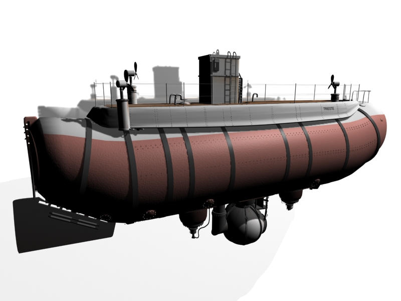Trieste Ii Submersible By Wackodiver On Deviantart
