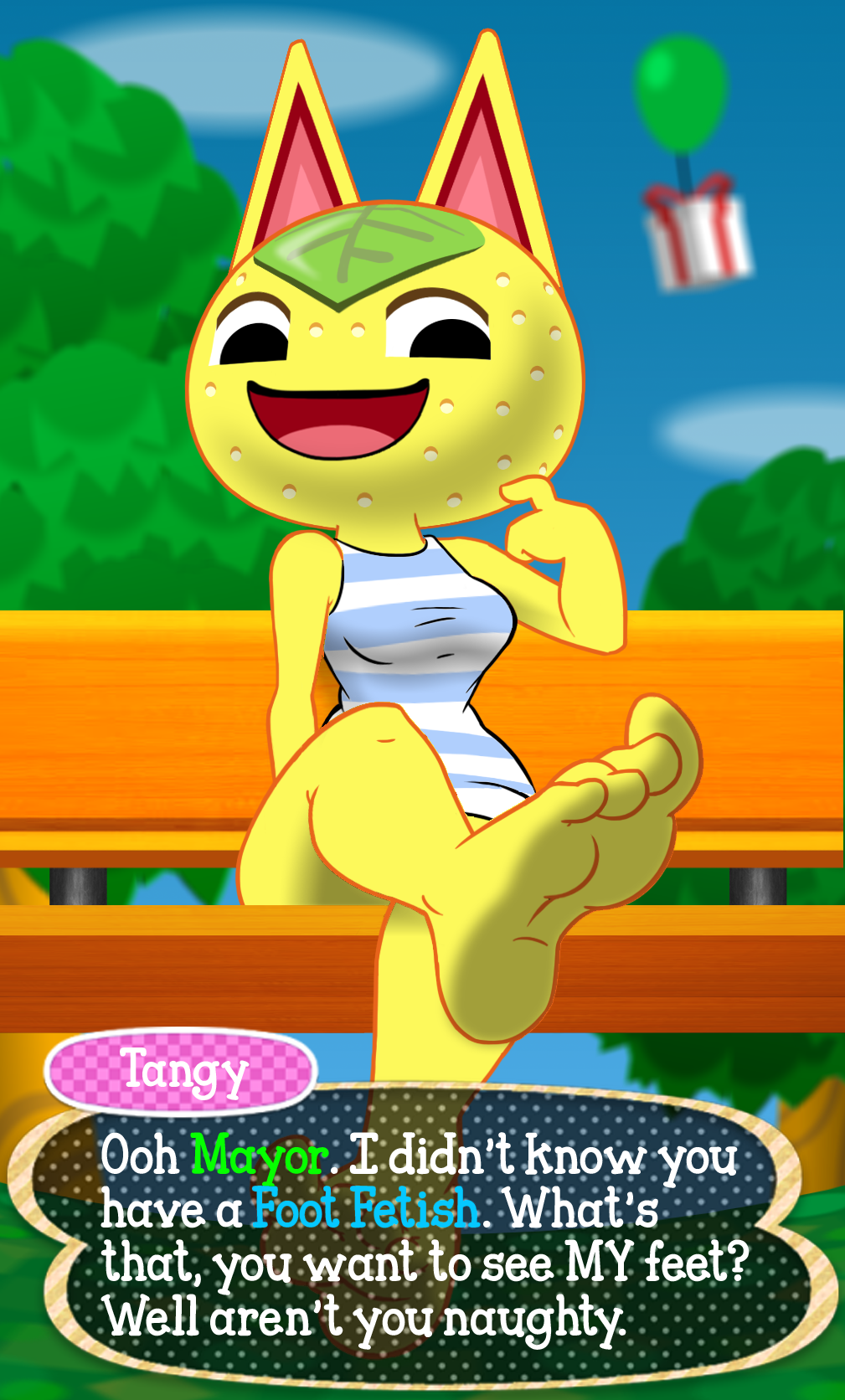 Animal Crossing - Tangy Feet.