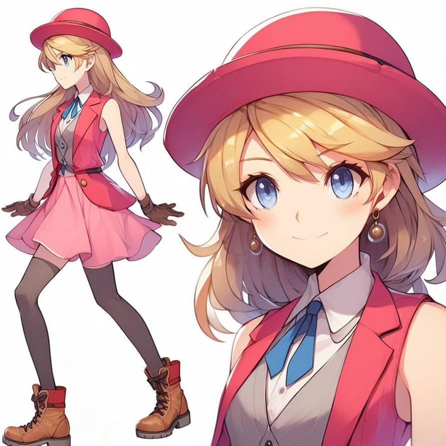 Pokemon XYZ FanArt Serena Yvonne 2 2nd Outfit By SerenaYvonneRP On pokemon-xyz-fanart-serena-yvonne-2-2nd-outfit-by-serenayvonnerp-on