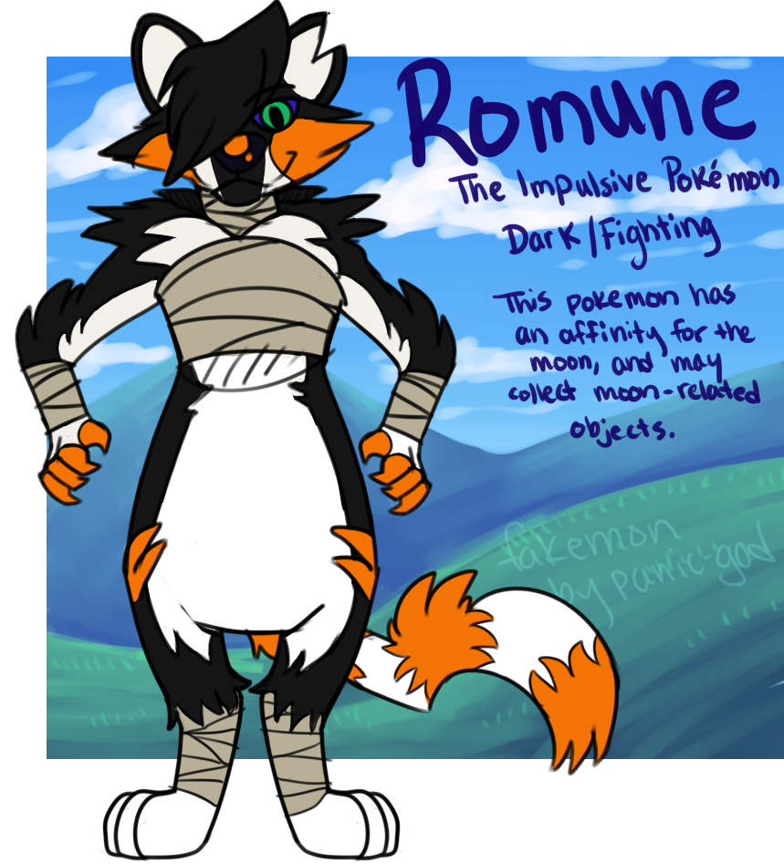 Fakemon - Romune by thegodpan on DeviantArt