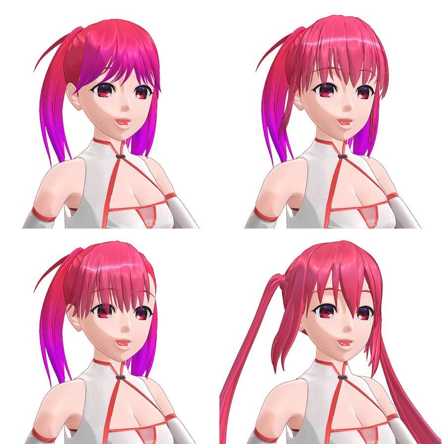 WIP: ImagineGirls 'Iris' Version 2 - Hairstyles by kafuji