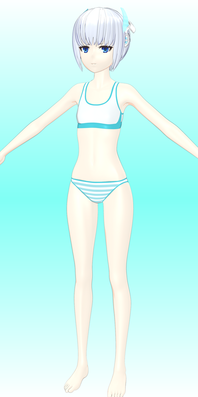 WIP: ImagineGirls R1N4 V2 - base mesh finished by kafuji