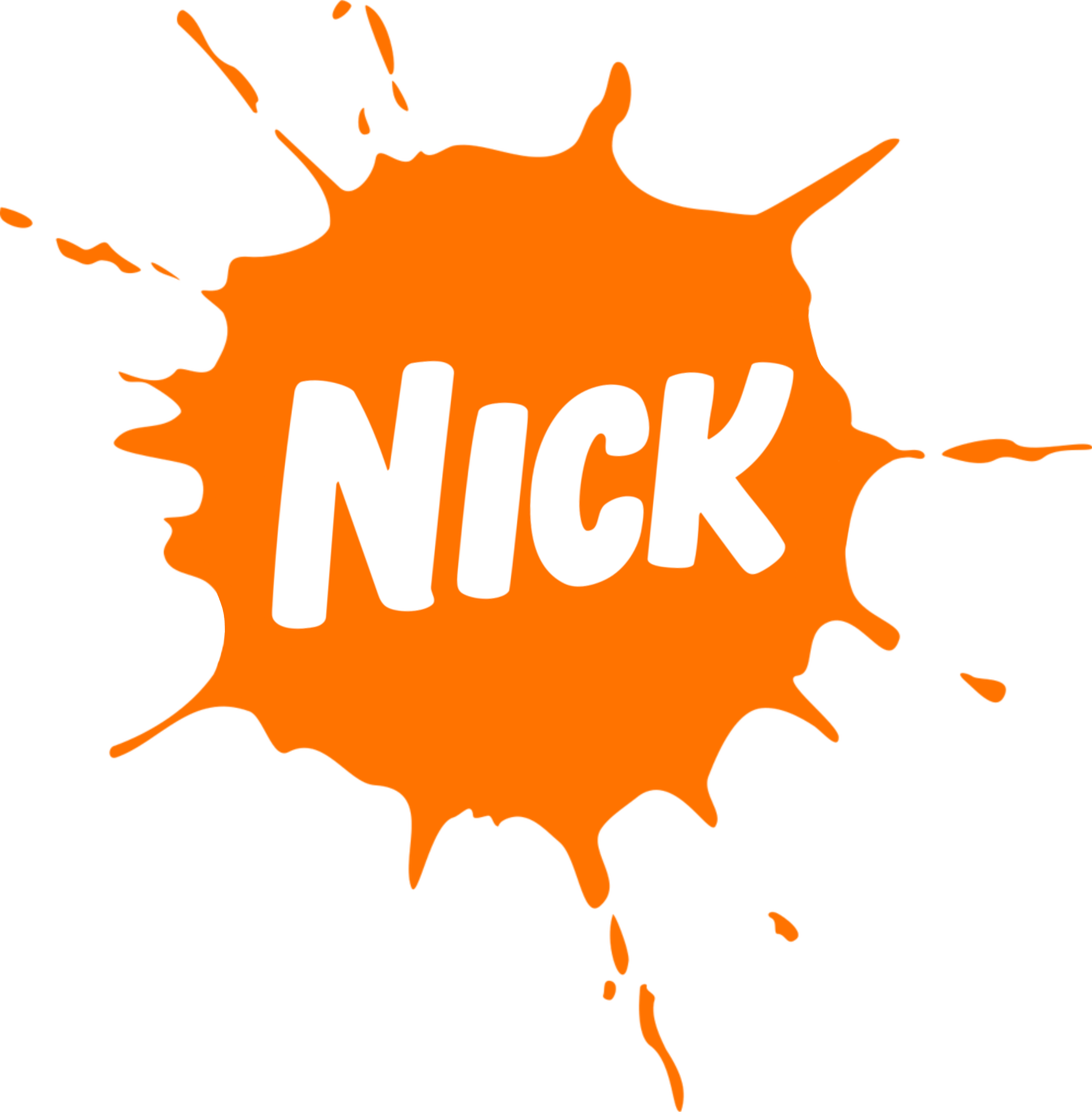 Nick Computer Logo Nick (2003-2009) logo (Treat Splat) by Cartoongeniuss on DeviantArt