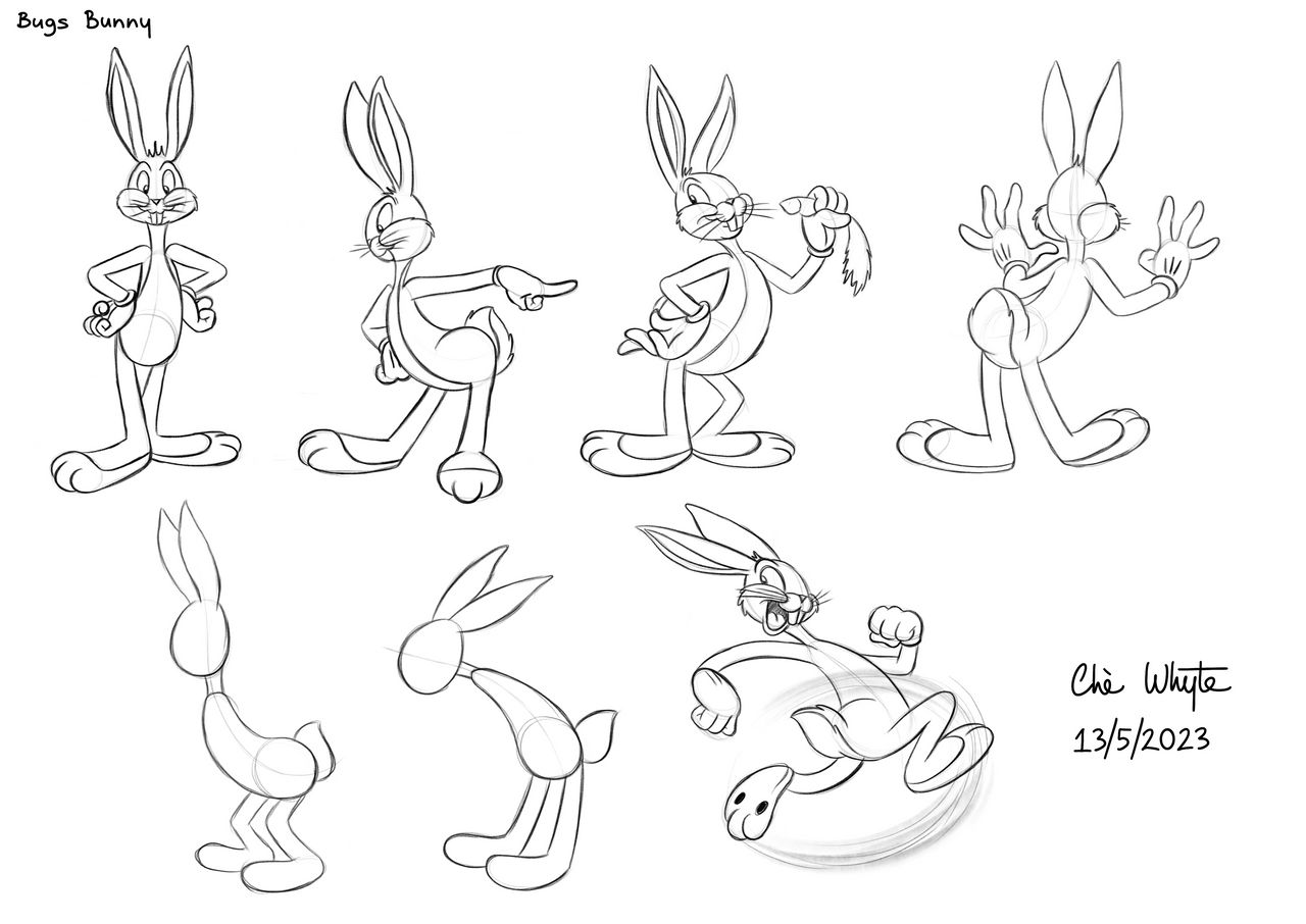 Bugs Bunny Study 3 by CHWArt on DeviantArt