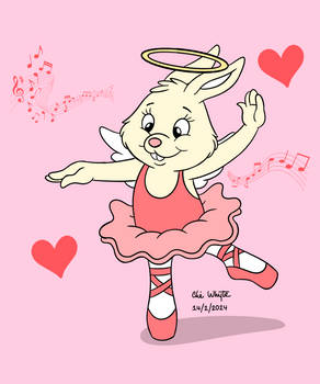 Angel Ballerina Bunny